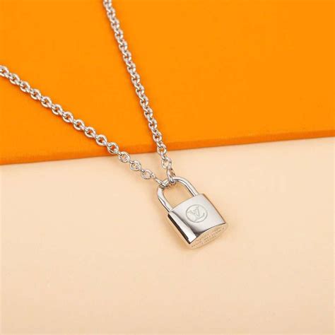 louis vuitton lockit necklace replica